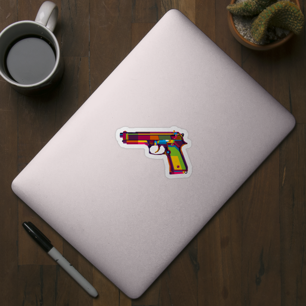 Classic Handgun by wpaprint